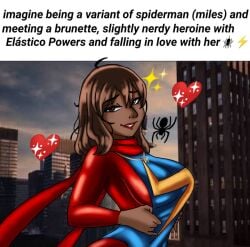 1girls arabian_female brown_eyes brown_hair curimomo dark-skinned_female female heroine kamala_khan looking_at_viewer marvel meme meme_reference ms._marvel ms._marvel_(kamala_khan) ms._marvel_(series) muslim pakistani_female scarf smile superheroine younger_female