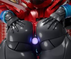 2026 3d 3d_(artwork) 3d_render autobot big_ass black_body blue_pussy buttplug cybertronian female red_body robot robot_girl soundpunk501 spread_ass spreading thick_thighs transformers windblade