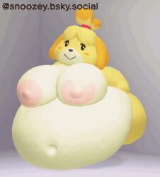 animal_crossing animal_crossing_new_horizons ass booty canine dog_ears dog_girl dog_humanoid fat fat_ass fat_female fat_girl game_mod hyper hyper_belly hyper_breasts in_game in_game_model isabelle_(animal_crossing) modding_(gaming) mods nintendo obese obese_female overweight overweight_female posing posing_for_the_viewer posing_naked posing_nude shih_tzu showing showing_belly showing_breasts showing_off showing_off_breasts snoozey tagme thick thick_ass thick_legs thick_thighs video