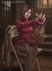 ada wong from resident evil by kitsil