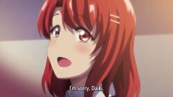 10s 1boy 1girls 2019 2boys animated anime_screenshot anus ass bed bed_sheet bedroom black_jacket black_skirt black_thighhighs blazer blush bouncing_breasts bow breasts bunnywalker censored cheating_(relationship) classroom collarbone collared_shirt completely_nude cowgirl_position dress_shirt english_subtitles english_text fat_male fat_man female hand_on_another's_chest hanging_breasts hentai_series jacket legs_apart long_sleeves looking_at_viewer loose_necktie male medium_breasts medium_hair mind_control miniskirt navel netorare nipples nude obata_yui open_shirt parted_bangs penis pleated_skirt pov pussy red_bow red_eyes red_hair saimin_seishidou school_bag school_chair school_desk school_uniform sex shiny_skin shirt short_hair skirt sound squatting squatting_cowgirl_position stomach straddling straight sweat t-rex_(animation_studio) tanaka_hajime_(saimin_seishidou) testicles text thighhighs thighs ugly_bastard underwear vaginal_penetration video video_camera white_shirt