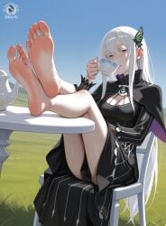 echidna (re:zero) from re:zero kara hajimeru isekai seikatsu by seacreator