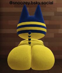 animal_crossing ankha ankha_(animal_crossing) anthro ass ass_focus booty bottom bottom_twerking cat_ears cat_girl cat_tail dancer dancing dancing_girl fat fat_ass fat_butt fat_female fatfur feline furry furry_female furry_only game_mod in_game in_game_model modding_(gaming) mods nintendo obese obese_female overweight overweight_female shaking shaking_ass shaking_butt snoozey tagme thick thick_ass thick_butt thick_thighs twerk twerker twerking twerking_at_viewer twerking_bottom twerking_for_top video video_games