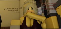 1boy 1boys 1girl 1girls 2026 3d anthro big_cock big_dick big_penis blackmail blonde_hair_female blood_debt blush brown_hair brown_hair_male cock cock_focus creepy debt dialogue dick dick_focus disgusting disgusting_smell dominant_male embarrassed embarrassed_female filthy firearm gun handgun holding_firearm holding_gun holding_object holding_pistol katya_seryozha letterbox letterboxed light_blush loser moosty musk musk_cloud musk_clouds musky musky_cock nervous penis penis_focus pervert pervert_male pistol roblox roblox_game roblox_studio robloxian sad_face scared scared_female self_upload shpak_roman smelly smelly_cock stinky submissive_female threaten threatening threatening_with_weapon tied_hair twitter_username worried yellow_skin yellow_skinned yellow_skinned_female yellow_skinned_male