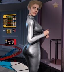 3d big_ass big_breasts breasts bust busty curvaceous curvy curvy_figure deviantstar12 female hips hourglass_figure seven_of_nine slim_waist star_trek star_trek_voyager thick thick_hips thick_legs thick_thighs thighs top_heavy voluptuous waist wide_hips