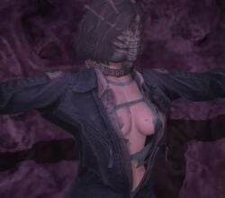 1girls 3d alien alien_(franchise) animated asphyxiation bad_end breasts captured defeated_female egg_implantation eggs facehugger female female_only final_fantasy final_fantasy_xiv habaneroart impregnation interspecies interspecies_impregnation monster monster_on_female oral_egg_implantation ovipositor parasite raped_by_monster restrained sound tagme torn_clothes unwanted_impregnation video