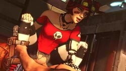 3d animated borderlands borderlands_2 cowgirl_position erection fatcat17 female gaige_(borderlands) male no_sound penetration penis pussy sex source_filmmaker spread_legs straight thighhighs vaginal_penetration video