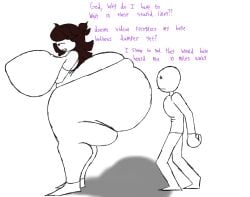 jaiden from jaiden animations by actualbeef