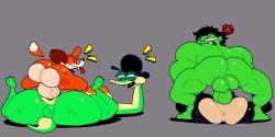 2025 angry anthro anus armless ass balls big_balls big_butt big_penis black_claws black_clothing black_eyes black_hair black_hat black_headwear black_nose black_toe_claws blue_clothing blue_hoodie blue_topwear brown_body brown_ears brown_fur canid canine canis claws closed_eyes clothing cross-popping_vein digital_media_(artwork) fangs female female_penetrated fox from_front_position fur genitals green_body green_ears green_nose green_scales green_skin green_tail grey_background group hair half-closed_eyes hat headgear headwear hoodie huge_butt hulk humanoid interspecies long_neck looking_at_another lucy_swallows lying male male/female male_penetrating male_penetrating_female mammal marvel mating_press multicolored_body multicolored_fur multicolored_scales muscular muscular_humanoid muscular_male narrowed_eyes on_back orange_body orange_fur orange_hair orange_tail penetration penile penile_penetration penis penis_in_vagina pussy rear_view red_fox reptile scales scalie sex sharp_teeth simple_background smile snake soups_(superiorfox) superiorfox tail tan_body tan_skin teeth the_incredible_hulk thick_thighs toe_claws tongue tongue_out topwear true_fox two_tone_body two_tone_scales two_tone_tail vaginal_penetration vein veiny_penis vulva white_body white_fur white_tail x_anus yellow_body yellow_nose yellow_scales yellow_tail