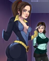 actress alexandra_daddario anna_marie celebrity darkstrator disney disney+ joey_king kitty_pryde kitty_pryde_(evolution) marvel marvel_cinematic_universe marvel_comics patreon patreon_exclusive patreon_link patreon_logo patreon_reward patreon_url patreon_username rogue rogue_(evolution) rogue_(x-men) shadowcat stuck_in_wall x-men x-men:_the_animated_series x-men_97 x-men_evolution