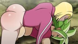 android_18 animated dragon_ball dragon_ball_super dragon_ball_z kefla kefla_(dragon_ball) solodusk57