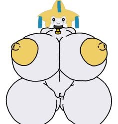 anthro anthropomorphic artist_request bell big_boobs big_breasts big_tits boobs breasts collar colored_areola colored_nipples dog_collar extra_thicc extra_thick female female_only hot jirachi legendary_pokemon mythical_pokemon naked naked_female nipples nsfw nude nude_female pokegal pokegirl pokegirl_as_pokemon pokemon pokemon_(species) pokemorph pussy sexy sujbxxhn thicc thick tits transparent_background transparent_png vagina white_female white_skin yellow_areola yellow_nipples