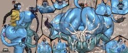 1futa 1girls alien alien_girl alien_humanoid avatar blue_skin cum cum_in_pussy cum_inside futanari grabbing_ass massive_ass massive_breasts na'vi older_female sex vaginal vaginal_penetration vaginal_sex voluptuous voluptuous_body voluptuous_female younger_futa younger_penetrating_older ze_blackball.d zeblackballd_(artist)