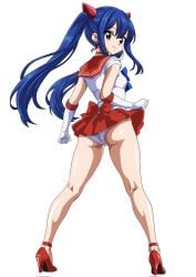 sailor mars from fairy tail by sesshoalex