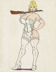 karen jones from red dead redemption (series) by jaywilliamzart