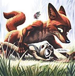 anthro arthropod butterfly canid canine couples disney duo female feral fox garden insect judy_hopps lagomorph laguni lepidopteran leporid love male male/female mammal nick_wilde rabbit romantic romantic_sex sex tropical watercolor_sketch zootopia zootopia2