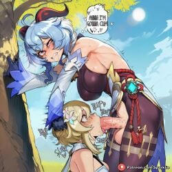 1futa 1girl 1girls ai_assisted ai_generated animal_girl anime anime_style balls big_ass big_breasts blonde_hair blue_hair boobs breasts caption clitoris cock comic comic_page curvaceous curvaceous_body curvaceous_female curvaceous_figure dialogue dickgirl fellatio female female_focus fit_female futa futa_on_female futa_only futa_sans_pussy futa_with_female futanari futanari_only ganyu_(genshin_impact) genshin_impact girl girly hentai high_resolution highres horn horns horny hourglass_figure huge_ass huge_balls huge_boobs huge_breasts huge_butt huge_cock huge_penis huge_testicles huge_thighs imminent_cumshot lumine_(genshin_impact) manga manga_page medium_ass medium_breasts medium_penis muscular patreon penis pussy self_upload sexy shiny sparklie speech_bubble stable_diffusion story text text_bubble uncensored vagina voluptuous voluptuous_female waifu waifu_diffusion worship