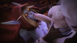 3d animated bombowykurczak erection fellatio female heroes_of_the_storm male no_sound oral penis source_filmmaker straight sylvanas_windrunner video world_of_warcraft