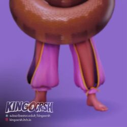 3d animated belly_dancer belly_dancer_outfit big_breasts black_hair breasts_out chel coiling coils dreamworks earrings face_veil harem_outfit harem_pants hypnosis hypnotized kaa kingocrsh kissing making_out nude snake tagme the_road_to_el_dorado veil video wrapped