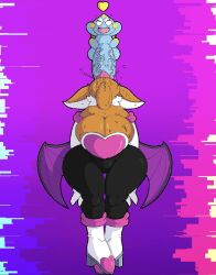 2024 anthro armor balls bat big_balls big_breasts big_penis blue_body boots breastplate breasts chao_(sonic) cleavage closed_eyes clothed clothing duo fellatio female footwear genitals gloves handwear hi_res high_heeled_boots high_heels huge_breasts huge_cock larger_female male male/female mammal neck_bulge open_mouth oral penile penis rouge_the_bat sega sex shoes size_difference small_but_hung smaller_male sonic_(series) sonic_the_hedgehog_(series) tan_body thick_thighs tongue tongue_out varix varix_9 vein veiny_penis wide_hips wings
