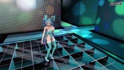 1girls 3d abs animated athletic athletic_female big_breasts blue_eyes blue_hair breasts bunnysuit female female_only hatsune_miku huge_breasts large_breasts mmd skintight tagme thighhighs twintails video vocaloid