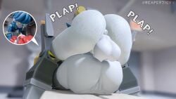1boy 1girls 3d 3d_(artwork) 4k ahe_gao ahegao_face anus ass ass_focus balls ballsack big_ass big_ass_(male) big_balls big_penis blue_body blue_hair blurred_background blurry_background bottomless bottomless_female bottomless_male dell_spencer female female_penetrated freckles freckles_on_ass freckles_on_face genital_fluids genitals glowing glowing_eyes hi_res high_resolution highres humanoid_genitalia humanoid_penis lamp long_hair male male/female male_penetrating male_penetrating_female mating_press mimi_sentry moaning penis plap plapping puffy_anus reaper21cry rear_view red_body red_eye red_hair robot robot_boy robot_girl robot_humanoid robotic_arm sentry_(team_fortress_2) sfm smiling source_filmmaker source_filmmaker_(artwork) team_fortress_2 thick thick_thighs tongue tongue_out vaginal_penetration vaginal_sex white_body white_skin yellow_eye ~