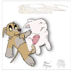alfred's_playhouse alfred_alfer alfreds_playhouse animal animal_genitalia crackship crossover cum_in_pussy cum_inside dick_in_pussy feral gubby gubby_(roblox) interspecies roblox tagme weird_crossover zoophillia