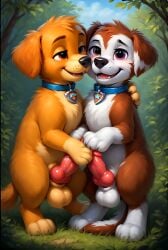 ai_generated erection paw_patrol penis