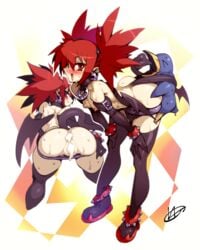 >_< 1boy 1girls 2017 after_sex areola armwear ass avian beak belt big_ass bird blush boots breasts buckle closed_eyes clothed clothing collar cum cum_in_ass cum_in_pussy cum_inside demon disgaea duo ear_piercing elbow_gloves etna female feral fingers footwear full_body gloves hair humanoid interspecies larger_female legwear looking_at_viewer looking_back male mammal open_mouth partially_clothed penguin piercing pointy_ears presenting presenting_hindquarters prinny red_eyes red_hair sex short_hair shorts_pull simple_background size_difference skindentation skull_earrings small_breasts smaller_male smile spade_tail sweat sweatdrop thigh_high_boots thigh_highs vajo video_games watermark wet wings