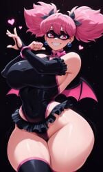 1girls ai_generated big_ass big_breasts big_thighs boku_no_hero_academia breasts bust busty chest curvaceous curvy curvy_figure daidouji_(artist) daidoujipv digital_media_(artwork) female haneyama_kazuho hips hourglass_figure huge_ass huge_breasts huge_thighs large_ass large_breasts large_thighs legs mature mature_female my_hero_academia my_hero_academia:_vigilantes pink_hair pop_step slim_waist thick thick_hips thick_legs thick_thighs thighs voluptuous waist wide_hips wide_thighs