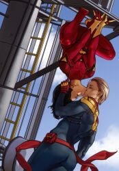 captain marvel from marvel by dima ivanov