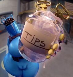 1girls 2020s 2025 3d 3d_(artwork) 5_fingers ass belt big_ass big_breasts big_thighs blue_clothing blue_latex bodysuit bottom_heavy breasts cameltoe cand3d clothing cum cum_jar cum_on_hands eyelashes female female_focus female_only fempyro fully_clothed gas_canister giant_ass gloves hi_res high-angle_view highres holding_object huge_ass huge_thighs human human_only hyper hyper_ass key large_ass large_breasts large_thighs latex latex_gloves latex_suit long_legs looking_at_viewer mask masked pinup pussy pyro round_ass rule_63 slim_waist solo solo_female solo_focus team_fortress_2 thick_thighs thighs tip_jar valve wide_hips