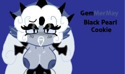 black pearl cookie from cookie run by caramelpearl (artist)