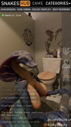 1boy 1girls 3d aeres_(kinkyskinky) alternate_version_available animal_genitalia animated anthro areolae ass audible_ejaculation bathroom bathroom_stall big_ass big_breasts big_butt big_penis blue_eyes breasts breasts_bigger_than_head chat closed_eyes cobra cum cum_in_mouth cum_inside cum_on_body cum_on_breasts cum_on_face cumshot curvaceous curvy curvy_figure deepthroat ejaculation equine equine_genitalia equine_penis female flared_penis furry glory_hole handjob handjob_while_sucking horse horsecock huge_ass huge_breasts huge_cock inverted_nipples kinkyskinky livestream long_tail male nude orgasm penis scalie shorter_than_30_seconds snake snake_girl snake_hood sound swallowing swallowing_cum swallowing_sounds tagme tail thick_thighs throat_bulge throbbing_penis video voice_acted voluptuous voluptuous_female wide_hips
