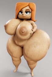1girls 3d 3d_model ai ai_generated big_ass big_breasts big_butt debbie_turnbull debs_turnbull female female_only milf orange_hair robotboy simple_background solo solo_female thicc thick_ass thick_legs thick_thighs voluptuous vulkyasha_(style)