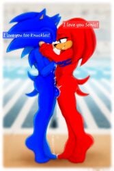 ai_generated best_friends fully_nude hugging hugging_partner knuckles_the_echidna love naked nude_male penises_touching precum sonic_the_hedgehog