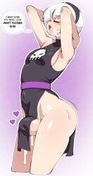 angstrom aroused aroused_face big_pussy big_vulva drool drooling excessive_genital_fluids excessive_pussy_juice female female_only gushing gushing_genital_fluids gushing_pussy_juice homestuck hyper_genitalia hyper_pussy hyper_vulva plump_labia plump_pussy rose_lalonde sweat sweating text turned_on