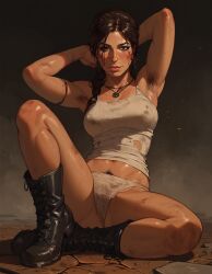 lara croft from tomb raider by gruntledox