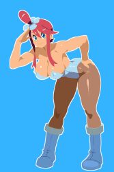 skyla (pokemon) from game freak by aussy