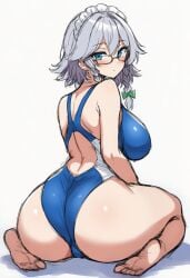 sakuya izayoi from embodiment of scarlet devil