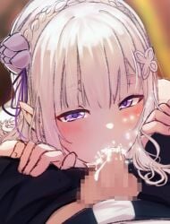 emilia (re:zero) from re:zero kara hajimeru isekai seikatsu by zerobarto
