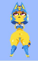 ankha from animal crossing by kingcroc