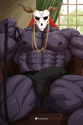 elias ainsworth from the ancient magus bride by wolfblack43