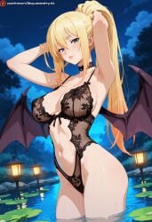 darkness (konosuba) from kono subarashii sekai ni shukufuku wo! by squeeshyai