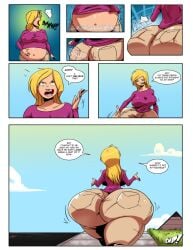 1girls ass_expansion digestion female_pred huge_ass lakehylia post_vore post_vore_weight_gain stacky vore