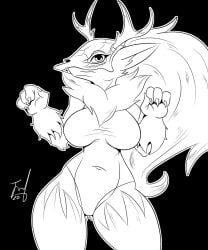 big_breasts breasts elizabeth_(jmf) female furry huge_breasts jmf pokemon pokemon_(species) tagme thick_thighs wide_hips zoroark