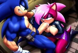 ai_generated ass blue_body breasts incest incest_(lore) magenta_fur male/female pink_hair sex sonia_the_hedgehog sonic_(series) sonic_the_hedgehog sonic_the_hedgehog_(series) sonic_underground sonic_x_sonia straight veiny_penis