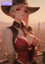 ashe (overwatch) from overwatch by haart ai