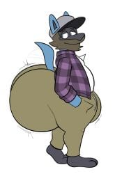 big_ass bubble_butt huge_ass hyper_ass lucario male_only pokemon pokemon_(species) tagme tanookers thick_thighs wide_hips