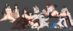 3futas 6+girls akagi_(azur_lane) anal apj ass atago_(azur_lane) azur_lane black_hair blush breasts brown_hair clothed_sex clothing dark-skinned_female dark_skin dildo female futa_on_female futanari graf_zeppelin_(azur_lane) huge_breasts intersex kaga_(azur_lane) long_hair massachusetts_(azur_lane) medium_hair minneapolis_(azur_lane) monarch_(azur_lane) nekomimi nipples open_mouth penetration sex south_dakota_(azur_lane) st._louis_(azur_lane) taihou_(azur_lane) takao_(azur_lane) tanned tongue tongue_out tribadism yuri